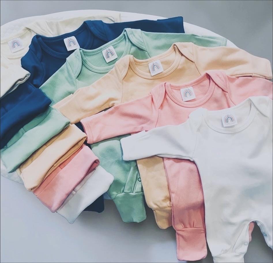 Custom Embroidered Baby Romper Outfit- Newborn Coming Home.